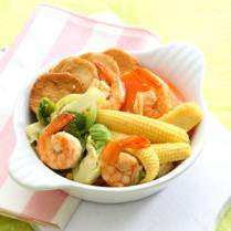 Cara membuat Cah Putren Tofu Seafood - Resep Masakan Rumahan