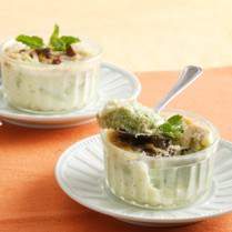 Cara membuat Puding Panas Chiffon Kelapa Muda - Resep Masakan Rumahan
