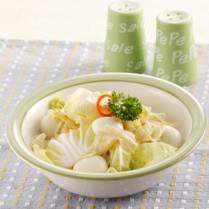 Cara membuat Sawi Putih Tumis Kembang Tahu - Resep Masakan Rumahan